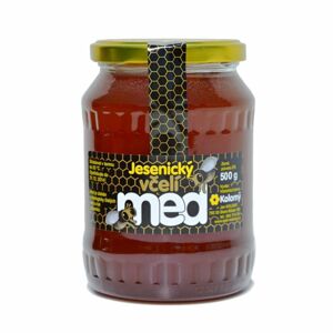 Jesenický med Květový malinový 500 g expirace